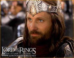 Aragorn with crown