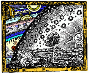 Flammarion cosmos painting