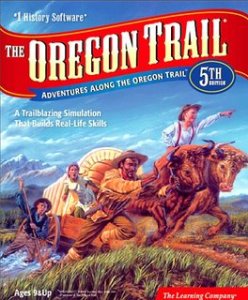 Oregon Trail game, cover