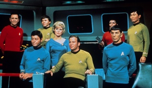 Star Trek TOS bridge crew