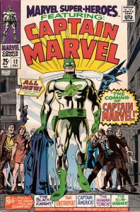 Captain Marvel (Marvel Super-Heroes) cover
