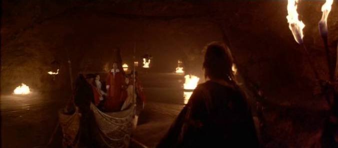 Cardinal Richelieu's underground lake, with firepots