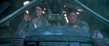 Will Smith and Jeff Goldblum deliver the virus in Independence Day (the movie)